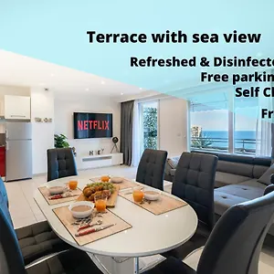Frontiere Monaco, Terrasse, Vue Mer, Parking - Ab Appartement Beausoleil